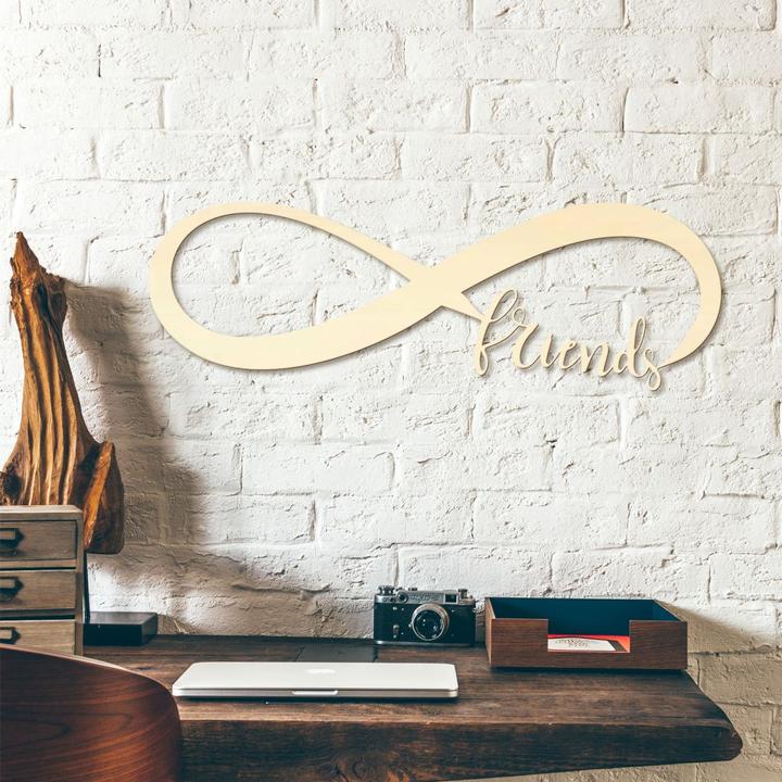 Produktbild Trenddeko Unendlich Friends (30 x 10 cm)