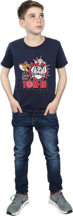 Immagine prodotto Tom & Jerry Tomic Energy Maglietta Ragazzi (140, 146)