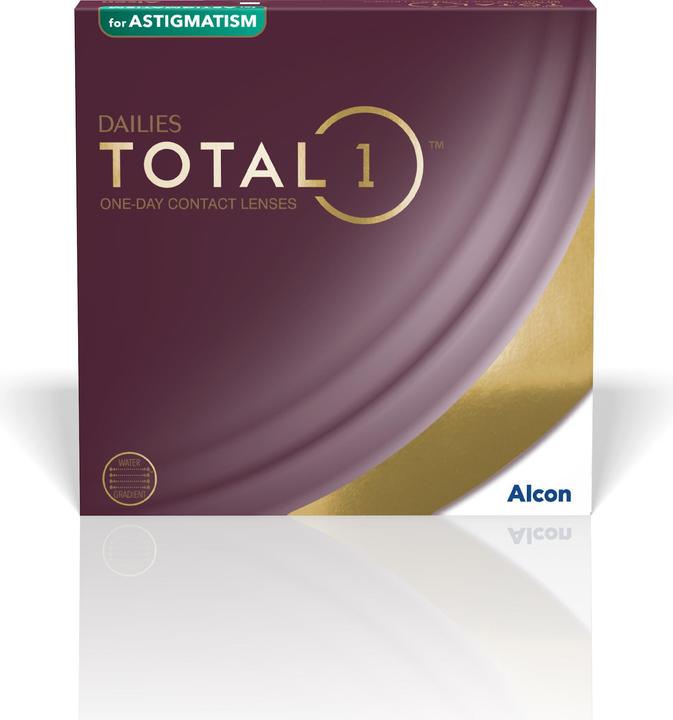 Actual product image Dailies Total1 TOTAL 1 30 for Astigmatism (30 Piece, Daily lens, Toric)