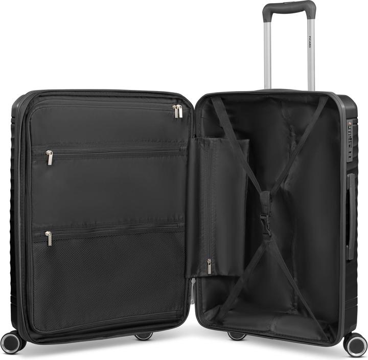 Immagine prodotto Picard Carrello Vienna a 4 ruote M 65 cm con piega elastica (64 l, M (50 - 90l))