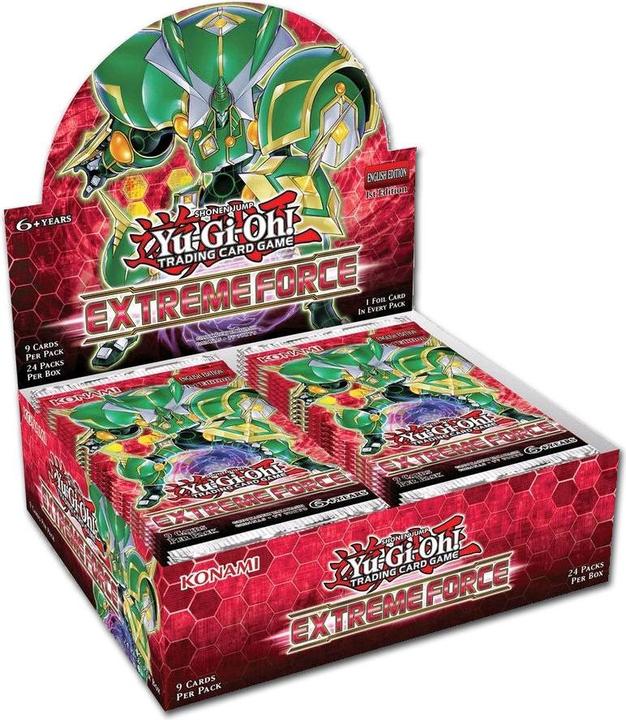 Immagine prodotto Yu-Gi-Oh Espositore di potenziamento Forza Estrema - 1a Edizione -! - IT (Tedesco, Display del booster)