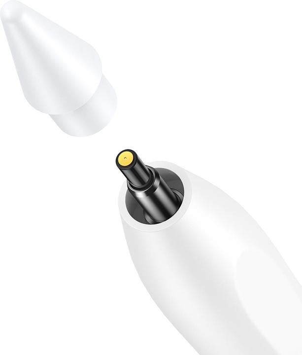 Image du produit Baseus Stylet actif à écriture fluide avec indicateurs LED (avec rejet de la paume) Blanc (Incluant : T