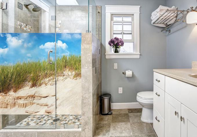 Image du produit Trenddeko Mer Baltique paysage de dunes (120 x 120 cm)