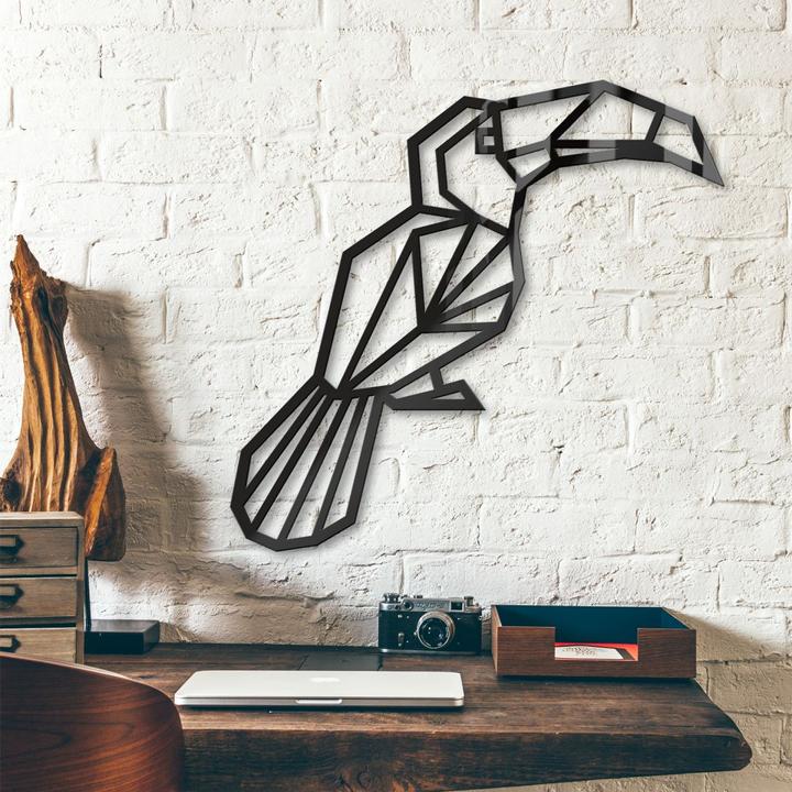 Image du produit Trenddeko Toucan en origami (40 x 38 cm)