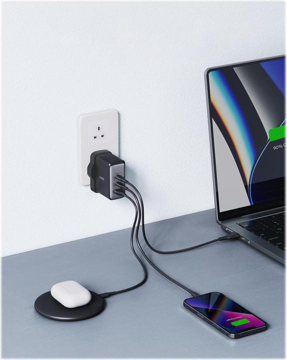 Immagine prodotto Anker Caricatore da parete USB C a 3 porte, UE (100 W)