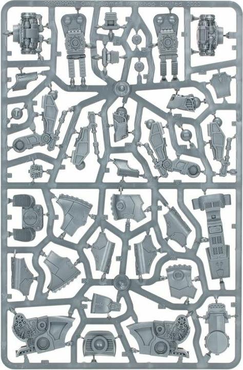 Produktbild Games Workshop Legions Imperialis: Dire Wolf Heavy Scout Titans (Kunststoff)