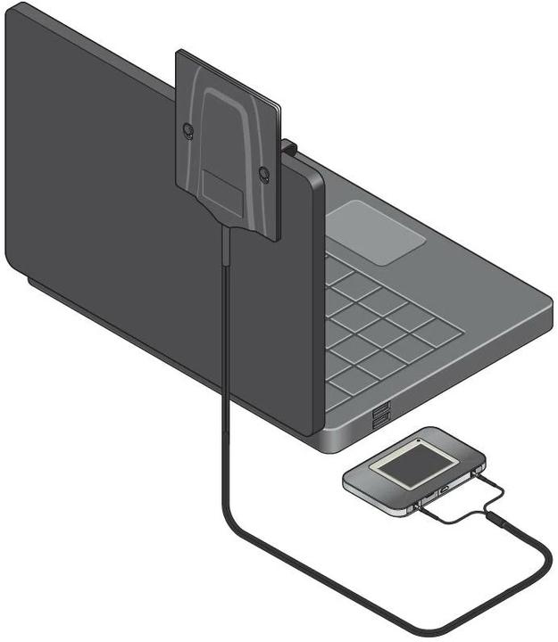 Productafbeelding Netgear LTE-antenne Omnidirectionele MIMO SMA/TS-9 2,5 dBi Omnidirectionele straal (5G, GSM, 3G, 4G, 2G)
