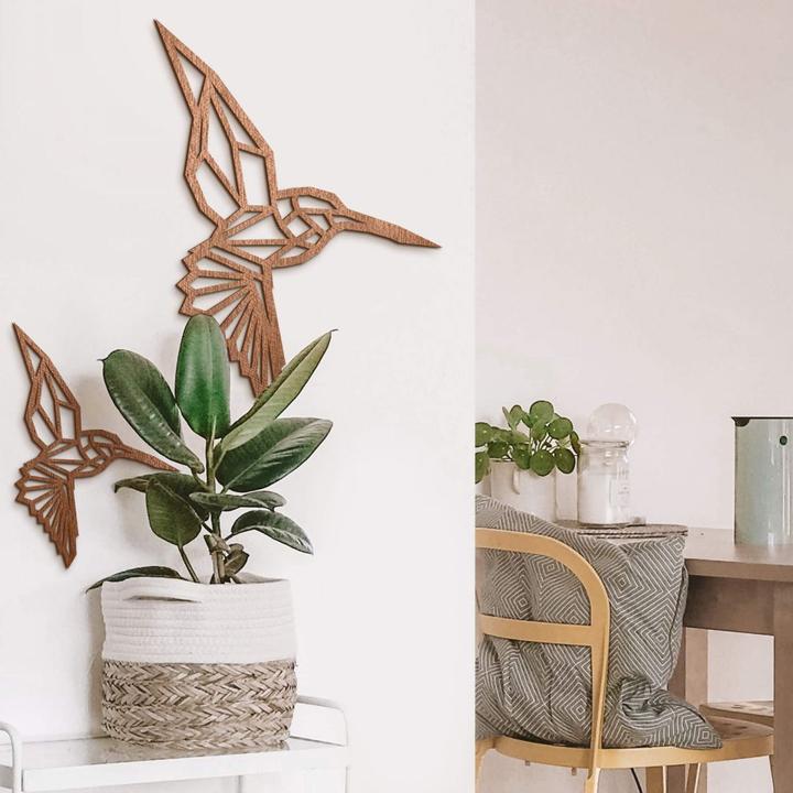 Image du produit Trenddeko Origami Colibri (40 x 34 cm)