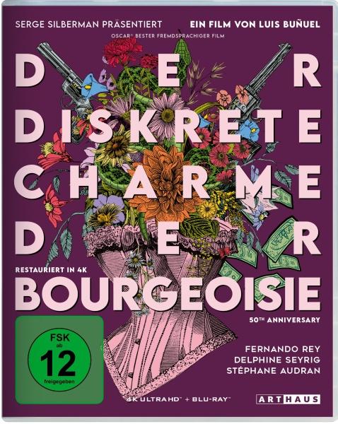 Le charme discret de la bourgeoisie 50th Anniversary Edition (4KUHD+BR) (Blu-ray, Français, Anglais, Allemand)