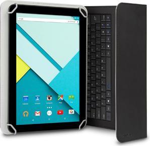 Immagine prodotto Hamlet Universal Cover 101 KBT2 custodia universale con tastiera bluetooth removibile per tablet da (Ing. Int.)