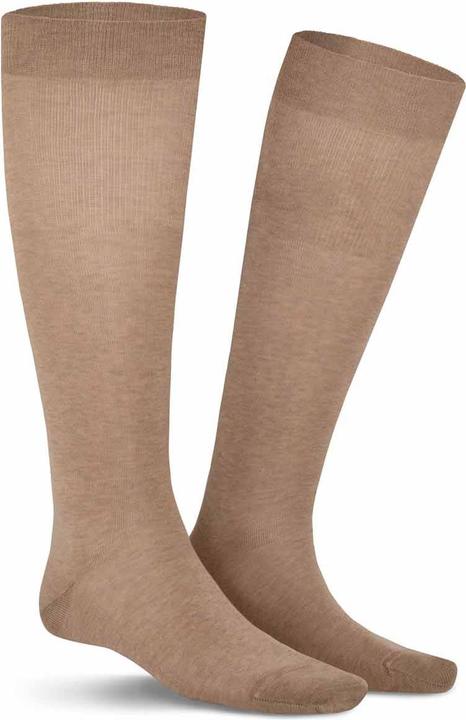 Kunert Clark (3-pack) knee socks, colour 832 beige mel., size 47-50 (Single pack, 47 - 50)
