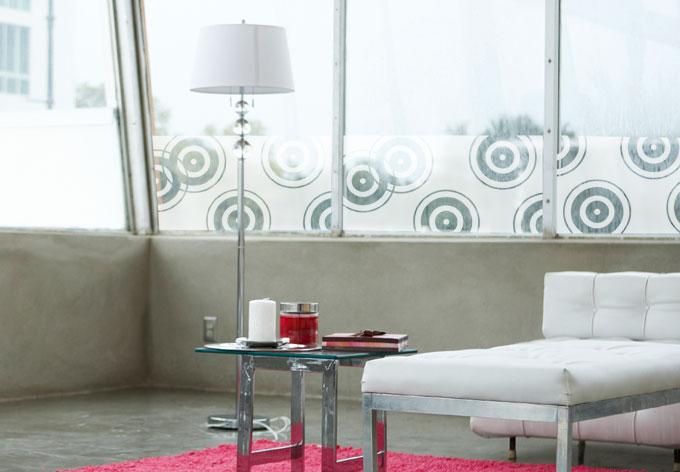 Image du produit Trenddeko Cercles rétro (100 x 50 cm)