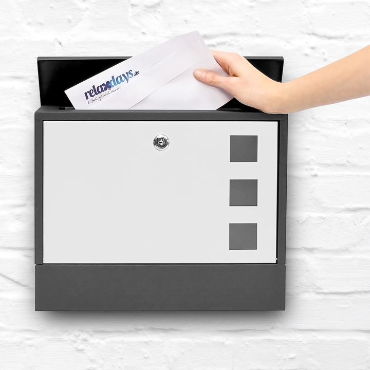 Produktbild Relaxdays Briefkasten