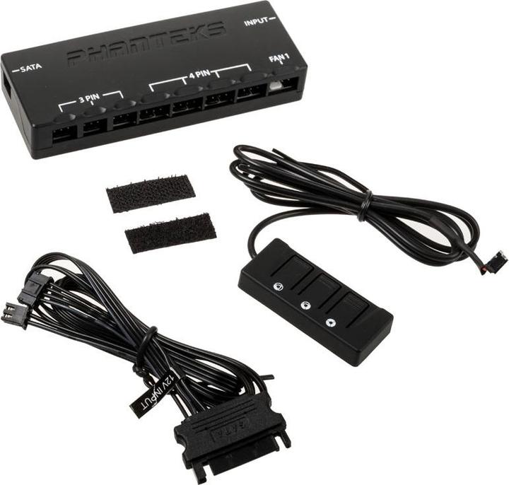 Actual product image Phanteks Universal PWM fan hub (8 Fan)