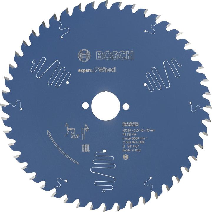 Immagine prodotto Bosch Professional Zubehör Lama circolare 220 x 30 x 1,6