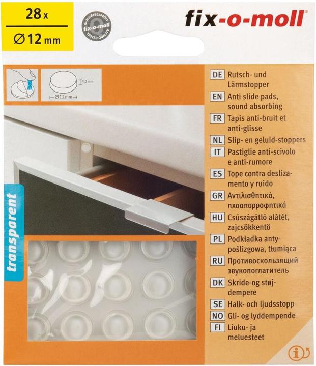 Productafbeelding Fix-o-moll Slip- en geluiddemper (28 Stuk)