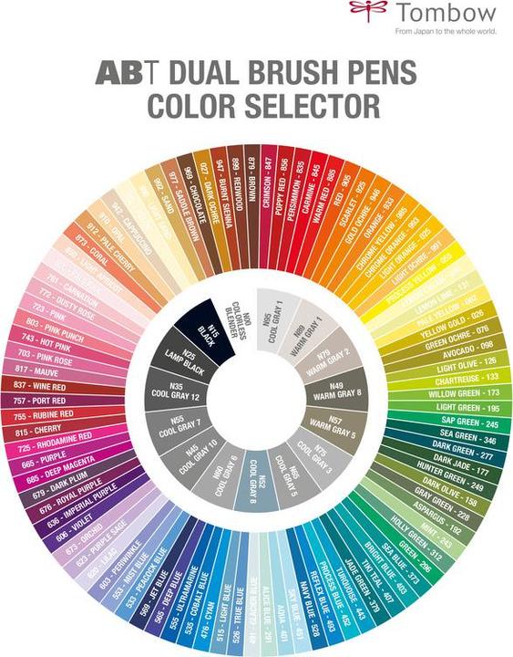 Produktbild Tombow Abt (Gelb, 1 x)