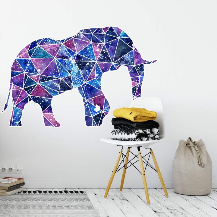 Immagine prodotto Trenddeko Poligono Galaxy Elefante (110 x 71 cm)