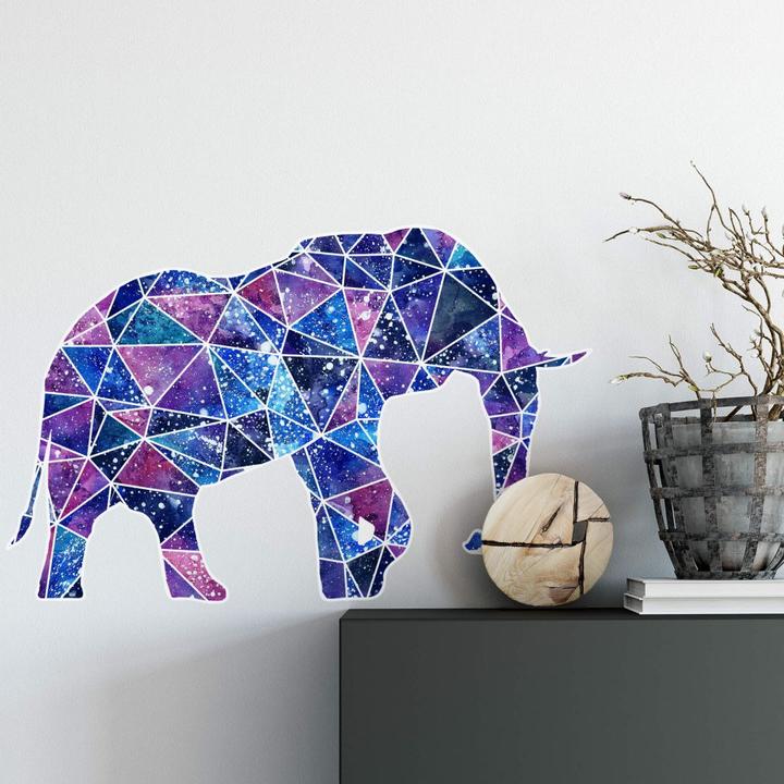 Immagine prodotto Trenddeko Poligono Galaxy Elefante (110 x 71 cm)