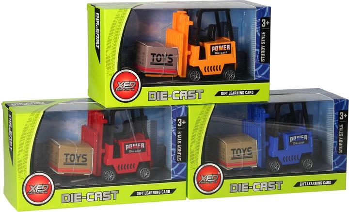 Produktbild Druckguss Gabelstapler Geel