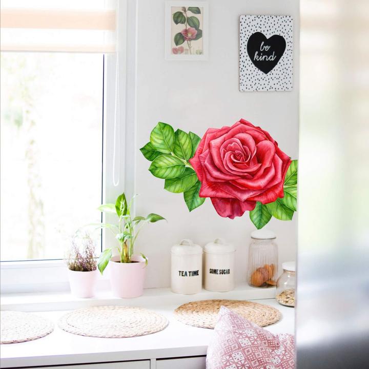 Actual product image Trenddeko Red Rose XXL (100 x 60 cm)