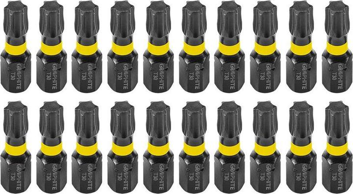 Productafbeelding Graphite Bity udarowe TX30 x 25 mm, 20 st. (TX30)