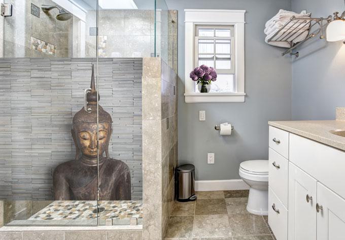 Actual product image Trenddeko Thailand Buddha - 01 (60 x 30 cm)