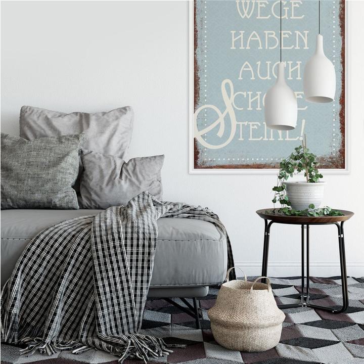 Immagine prodotto Trenddeko Altri sentieri hanno anche belle pietre (80 x 120 cm)