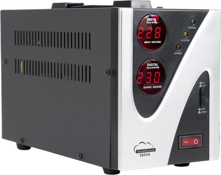 SilverCloud Stabilizzatore di tensione 500VA 300W 2.3A (500 VA, 300 W)
