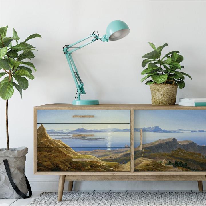 Produktbild Trenddeko Küstenlandschaft am Golf von Neapel (100 x 40 cm, 120 x 50 cm)