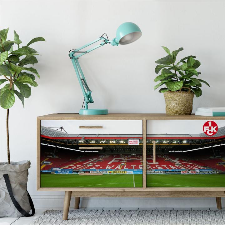 Actual product image 1.FC Kaiserslautern 1. FC Kaiserslautern stadium grandstand (80 x 30 cm, 120 x 50 cm, 100 x 40 cm)
