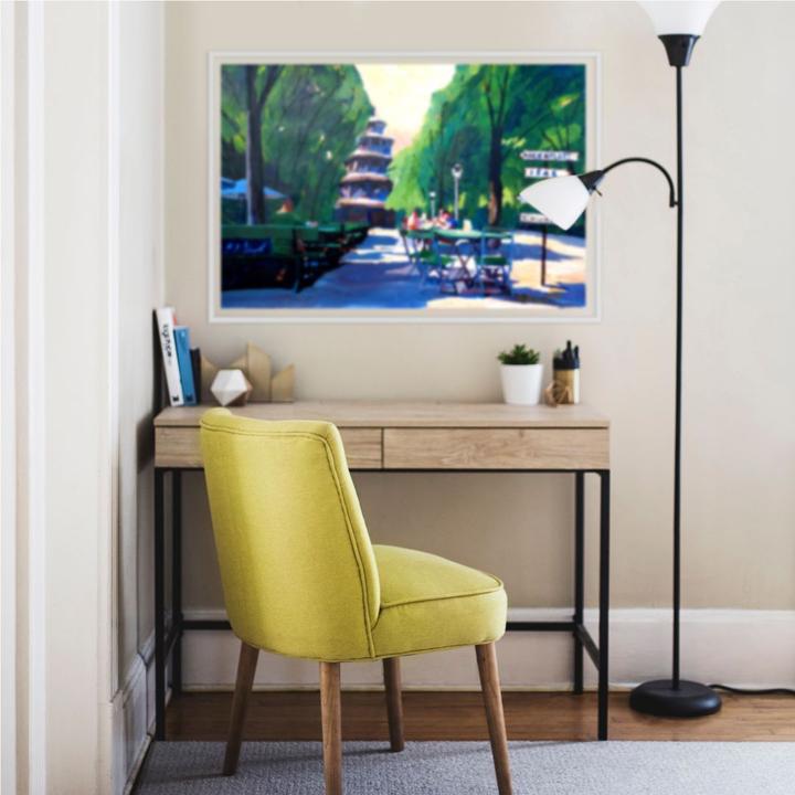 Actual product image Trenddeko Chinese Tower in Munich (80 x 60 cm)