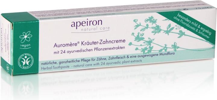 Image du produit Apeiron Dentifrice aux herbes Auromère (75 ml)