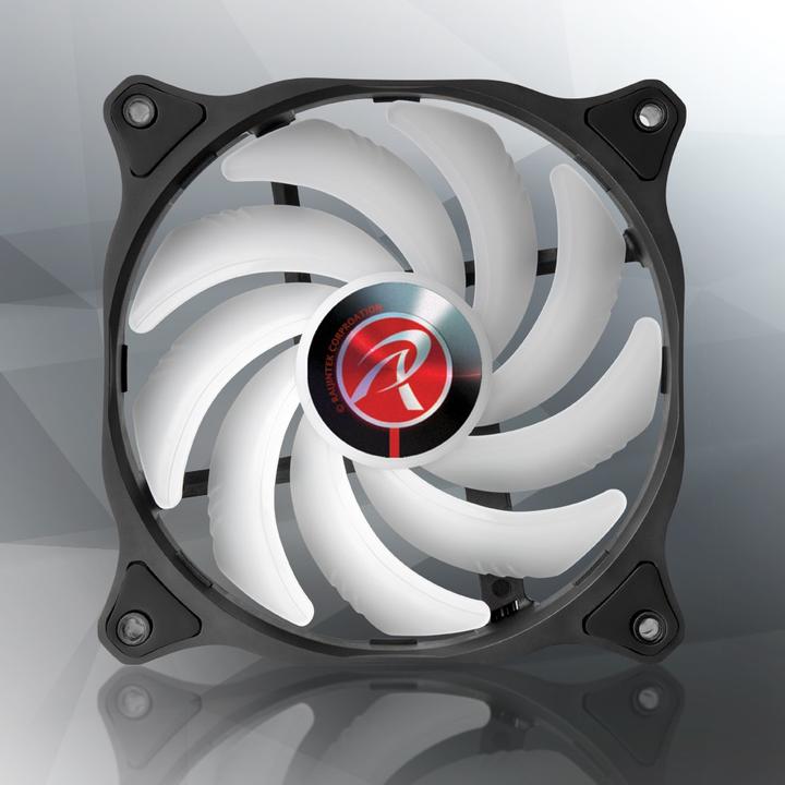 Produktbild Raijintek EOS 12 RBW ADD Lüfter, 2er-Set inkl. Controller (120 mm, 2 x)