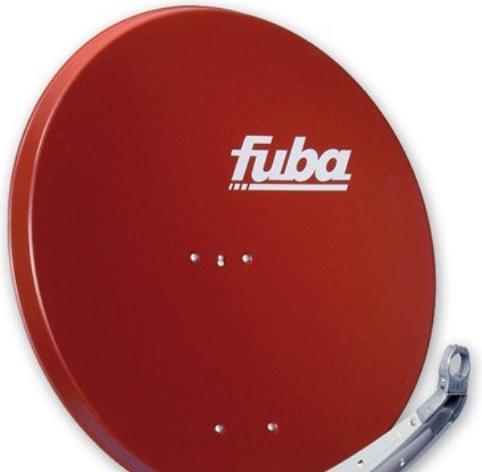 Produktbild Fuba DAA 650 R - 10,75 - 12,75 GHz - Beige - Rot - Aluminium - 65 cm (Parabolantenne, DVB-S / -S2)