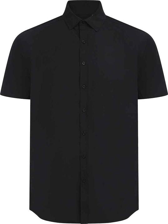 Actual product image Henbury Mens Cotton Feel CoolPlus Short-Sleeved Formal Shirt (S)