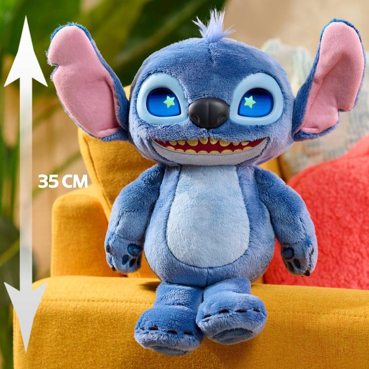 Image du produit Just Play Stitch Many Moods of Stitch Feature Peluche (32.64 cm)