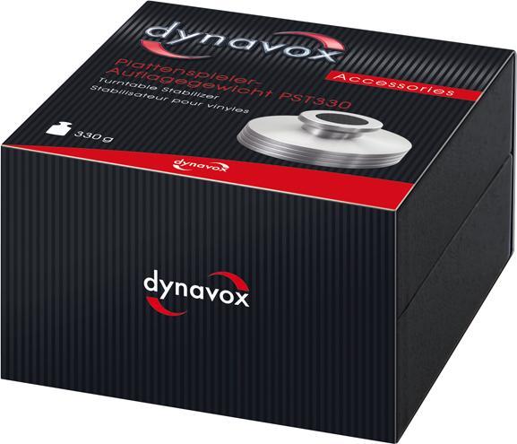 Actual product image Dynavox Turntable stabiliser PST330 silver (Panel weight)