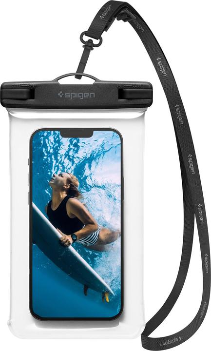 Actual product image Spigen A601 UNIVERSAL WATERPROOF CASE CRYSTAL CLEAR (Universal)
