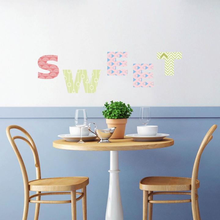 Image du produit Trenddeko Alphabet Motif Géométrique (61 x 90 cm)