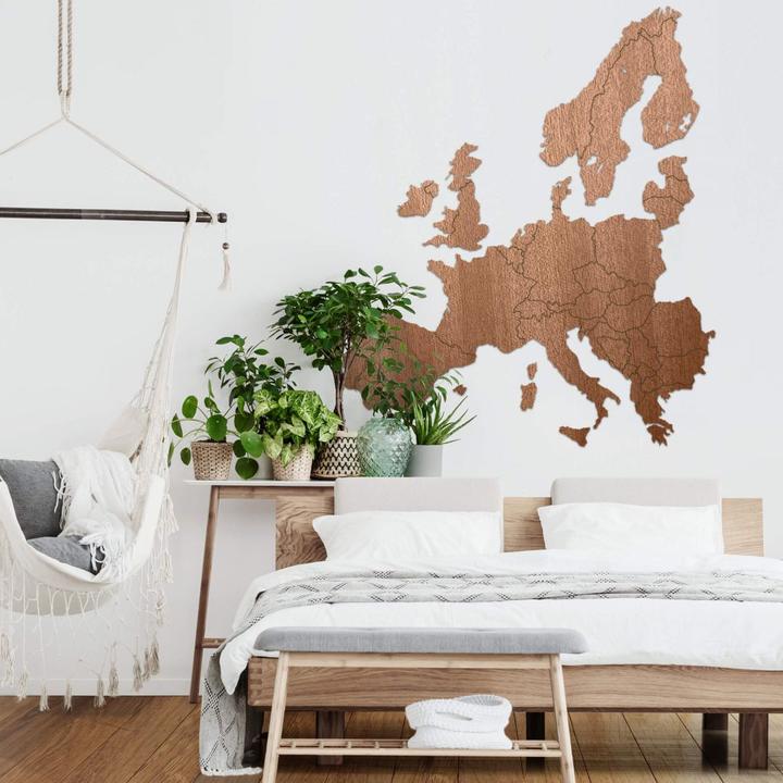 Produktbild Trenddeko Karte Europa (86 x 100 cm)