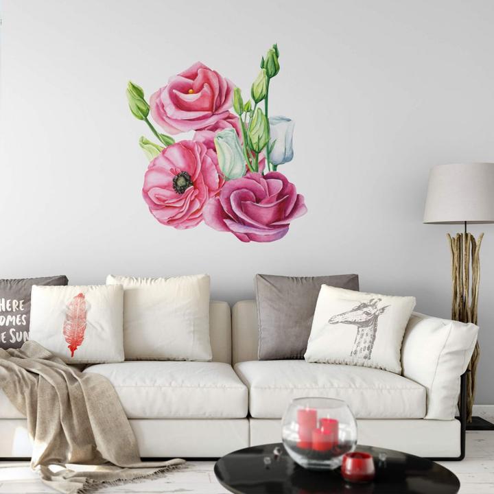 Actual product image Trenddeko Pink flower arrangement (55 x 60 cm)