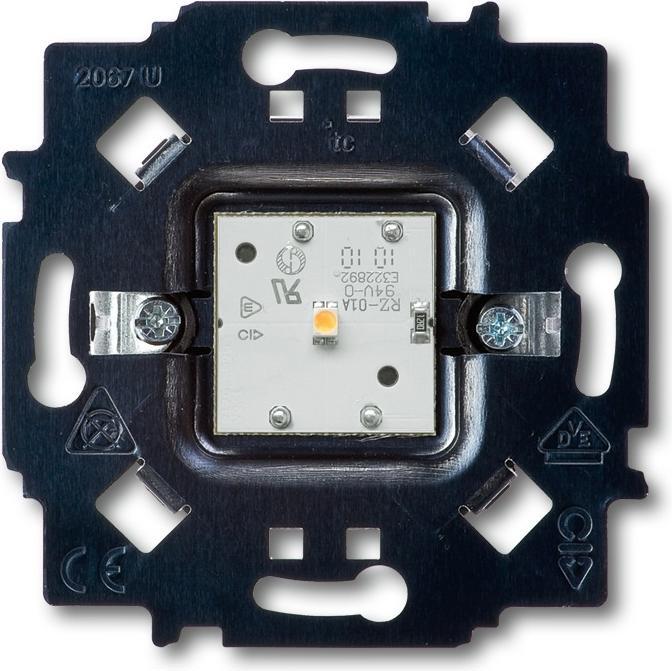 Produktbild Busch-Jaeger LED-UP-Einsatz Nachtlicht 2067/13 U warmweiss