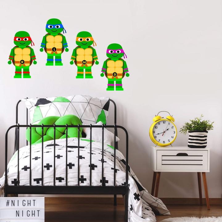 Produktbild Trenddeko Teenage Mutant Ninja Turtles Spielzeug (60 x 101 cm)