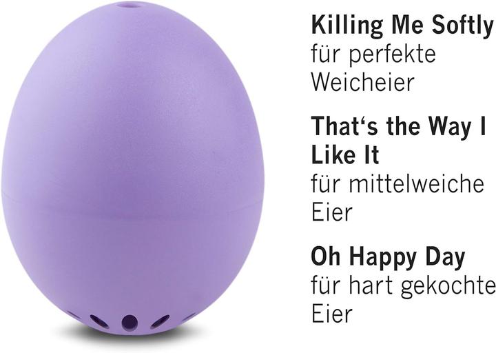Actual product image PiepEi Singende Eieruhr Gute Laune lila (EU plug)