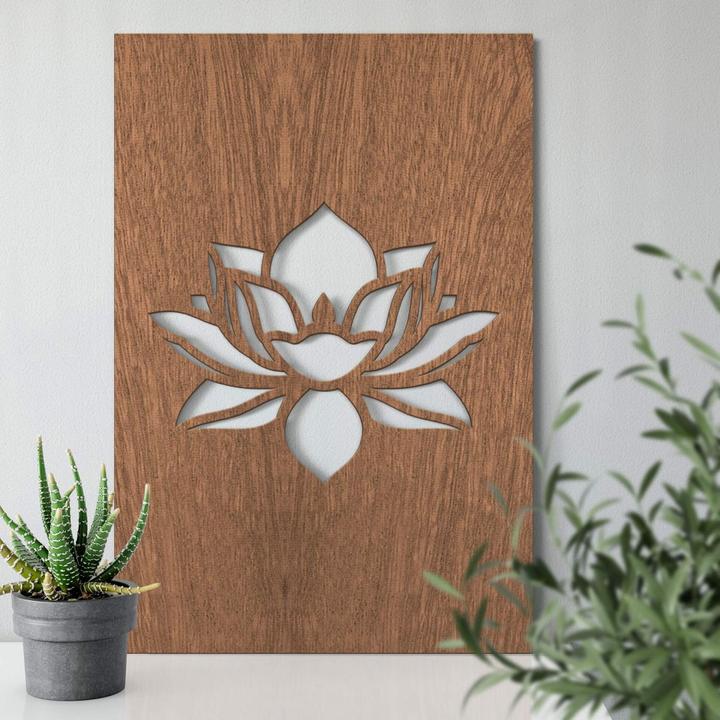 Produktbild Trenddeko Lotusblume (40 x 60 cm)