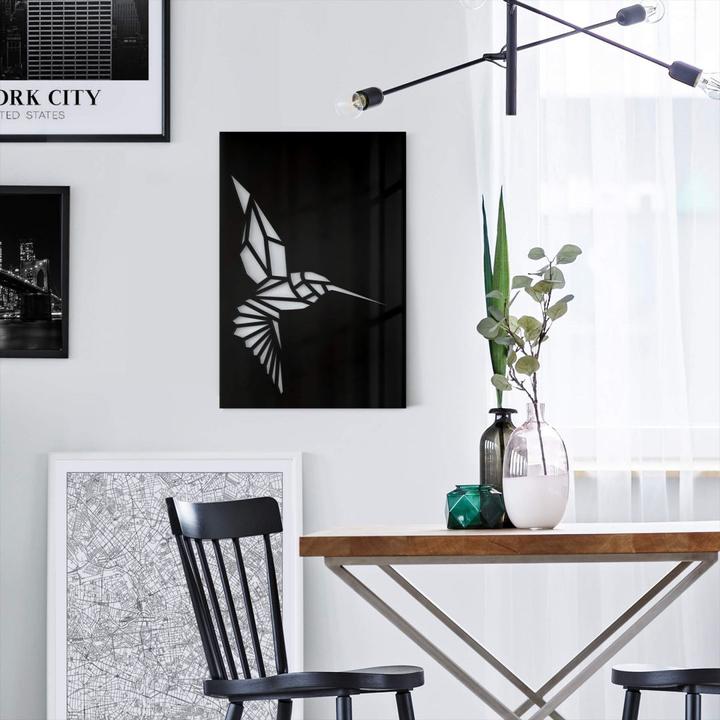 Image du produit Trenddeko Origami colibri (40 x 60 cm, 30 x 45 cm, 20 x 30 cm)
