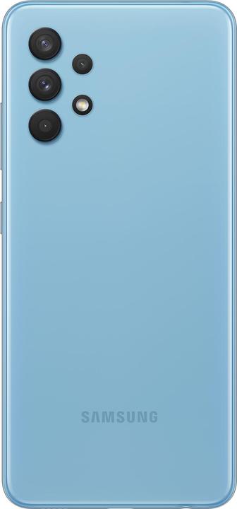 Actual product image Samsung Galaxy A32 (128 GB, Blue, 6.40", Dual SIM, 64 Mpx, 4G)