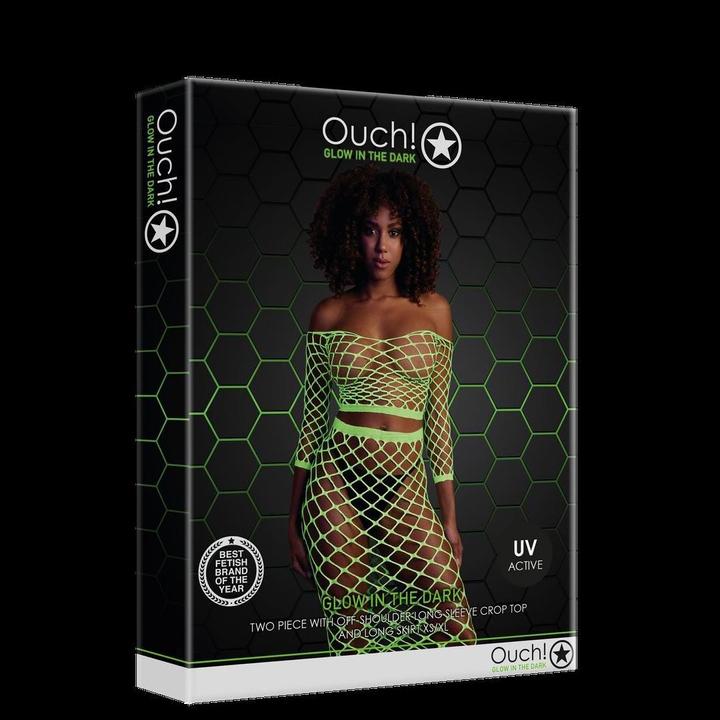 Produktbild Ouch! Long Sleeve Crop Top and Long Skirt (One Size)