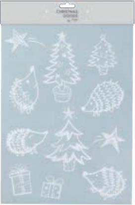 Produktbild Inge’s Glas Christmas Decor Fensterfolie Weihnachten 40 cm (40 x 31 cm)